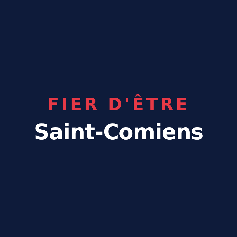 T-shirt « Fier d'être Saint-Comiens » — design pour Saint-Côme-de-Fresné