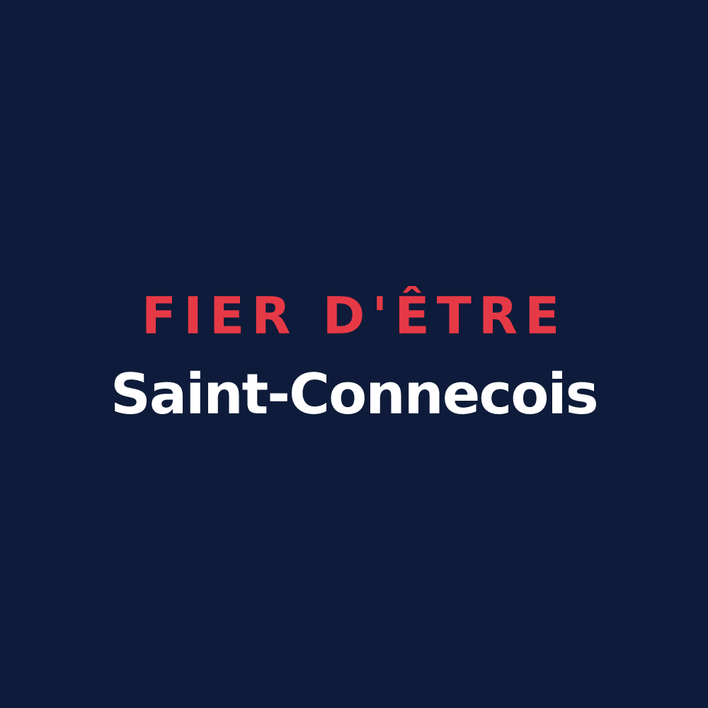 T-shirt « Fier d'être Saint-Connecois » — design pour Saint-Connec