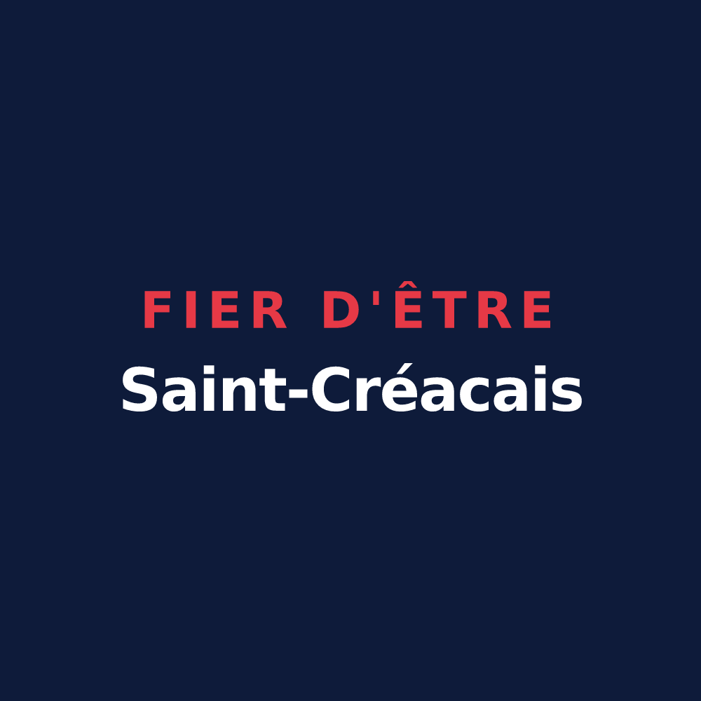T-shirt « Fier d'être Saint-Créacais » — design pour Saint-Créac