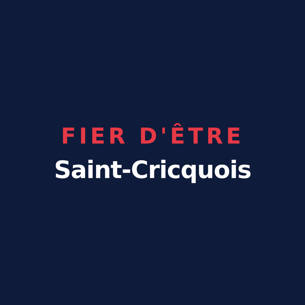 T-shirt « Fier d'être Saint-Cricquois » — design pour Saint-Cricq-Villeneuve