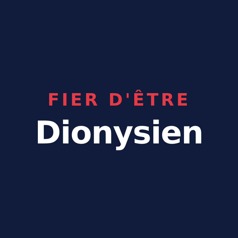 T-shirt « Fier d'être Dionysien » — design pour Saint-Denis-d'Anjou