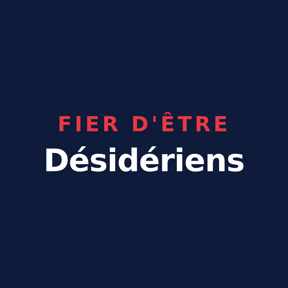 T-shirt « Fier d'être Désidériens » — design pour Saint-Didier-au-Mont-d'Or