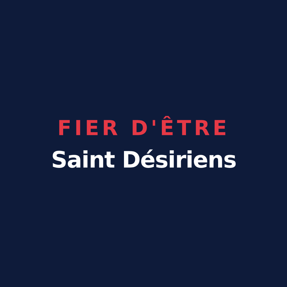 T-shirt « Fier d'être Saint Désiriens » — design pour Saint-Didier-des-Bois
