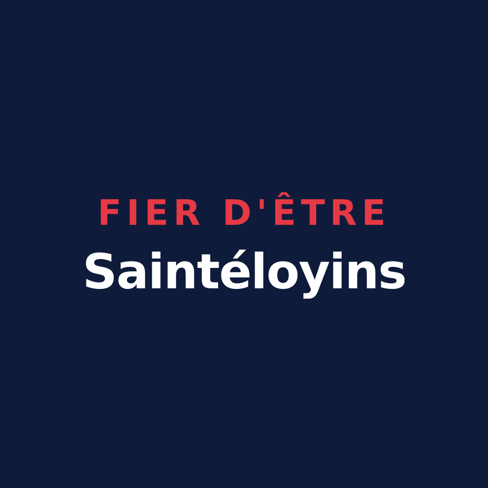 T-shirt « Fier d'être Saintéloyins » — design pour Saint-Éloi