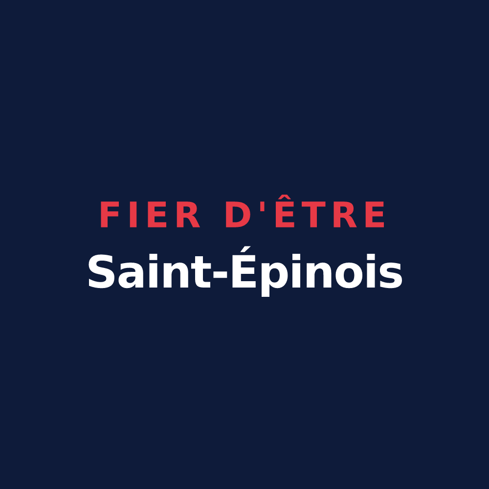 T-shirt « Fier d'être Saint-Épinois » — design pour Saint-Épain