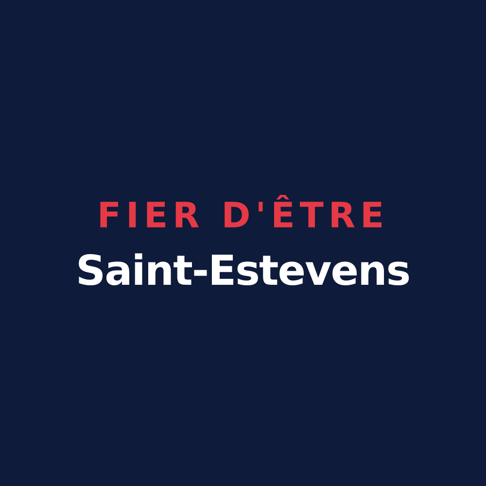 T-shirt « Fier d'être Saint-Estevens » — design pour Saint-Estève-Janson