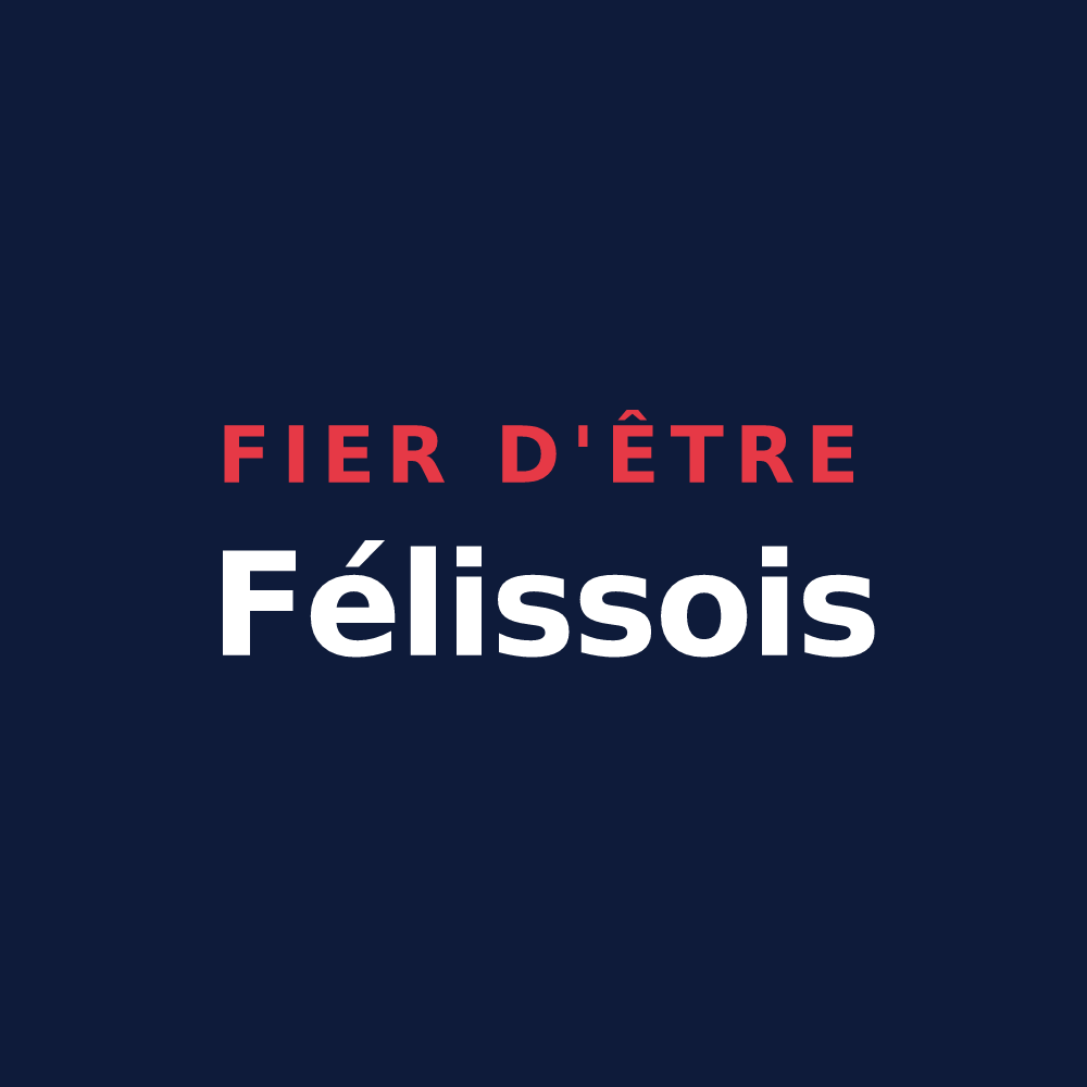 T-shirt « Fier d'être Félissois » — design pour Saint-Félix-de-l'Héras