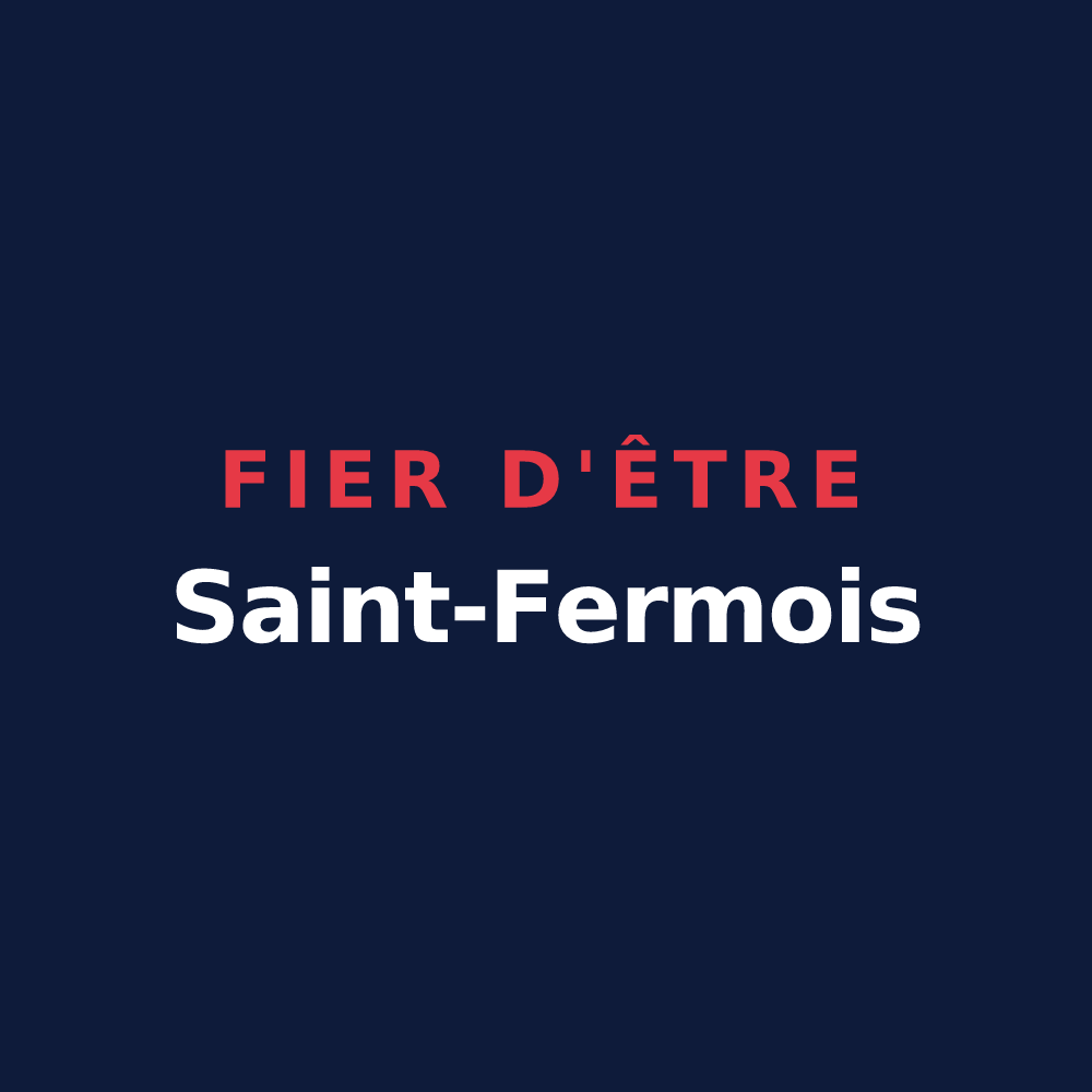T-shirt « Fier d'être Saint-Fermois » — design pour Saint-Ferme