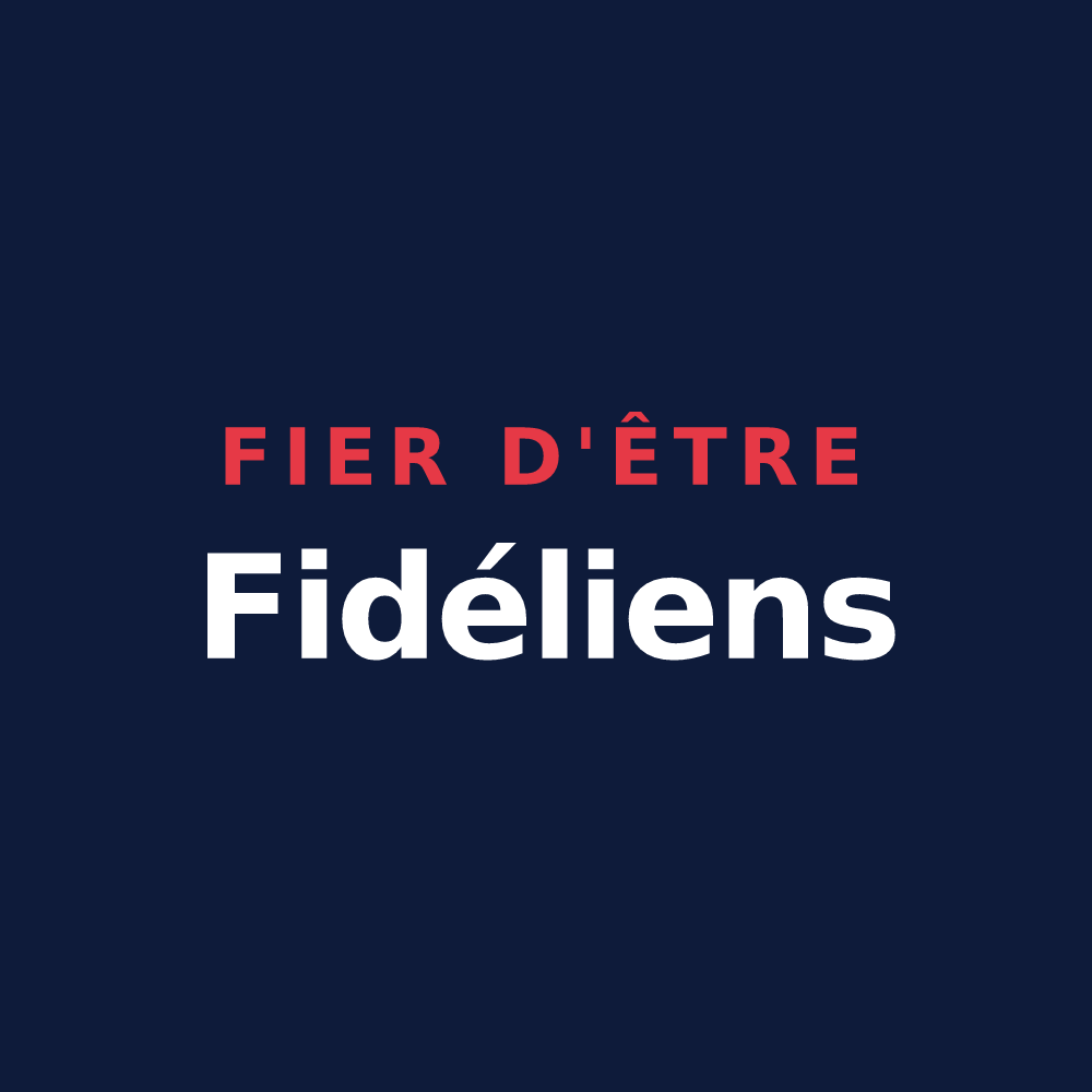 T-shirt « Fier d'être Fidéliens » — design pour Saint-Fiel