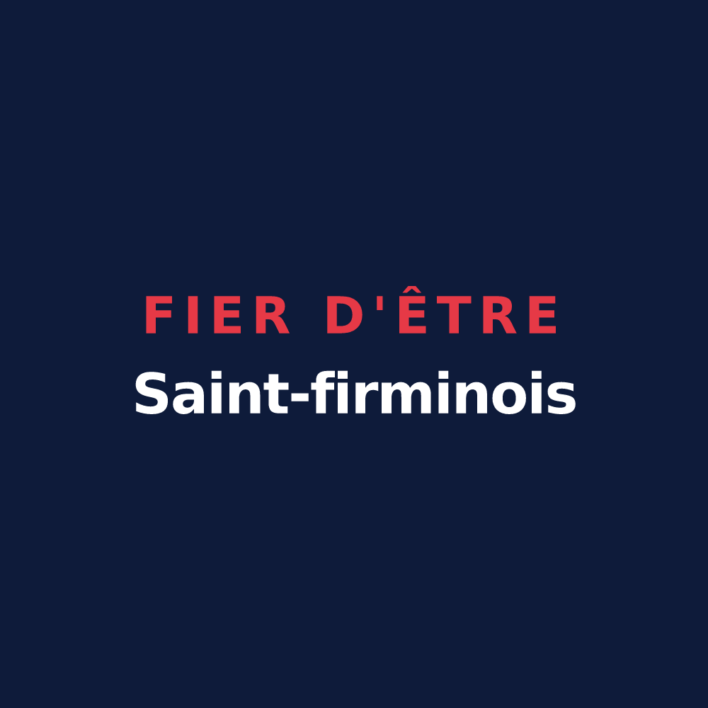 T-shirt « Fier d'être Saint-firminois » — design pour Saint-Firmin-des-Prés