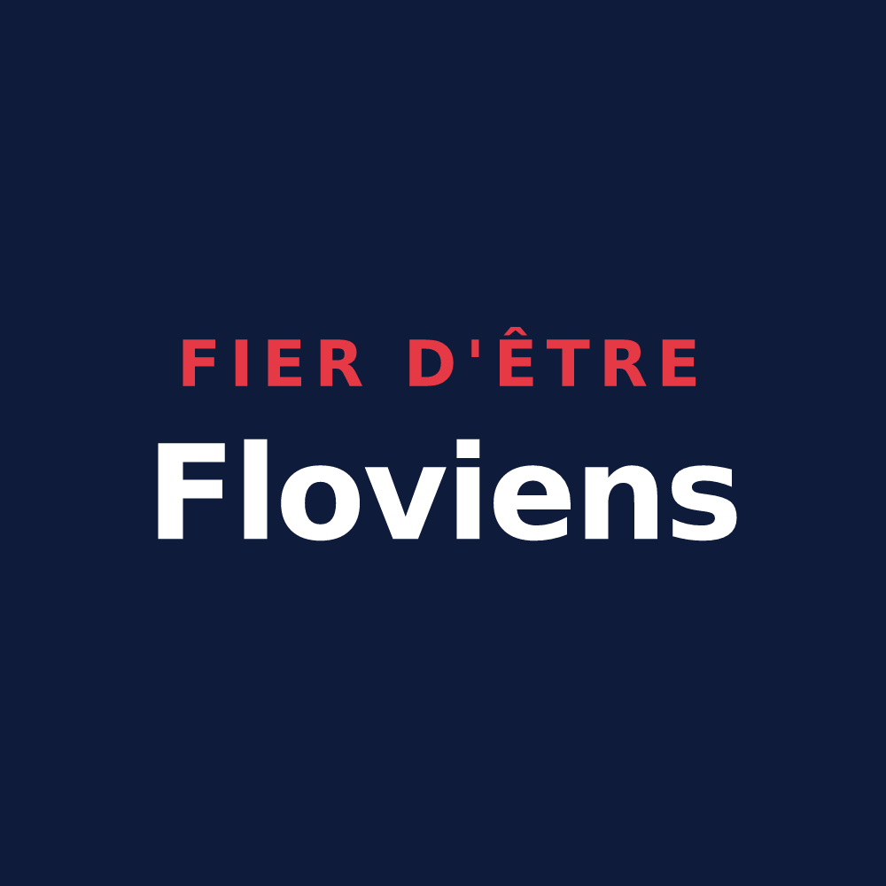 T-shirt « Fier d'être Floviens » — design pour Saint-Flovier
