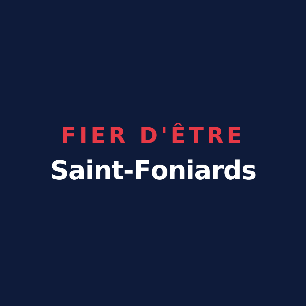 T-shirt « Fier d'être Saint-Foniards » — design pour Saint-Fons