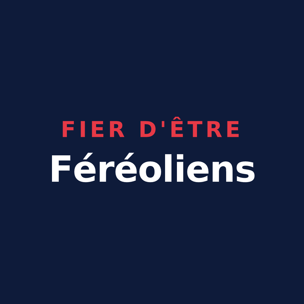 T-shirt « Fier d'être Féréoliens » — design pour Saint-Forget