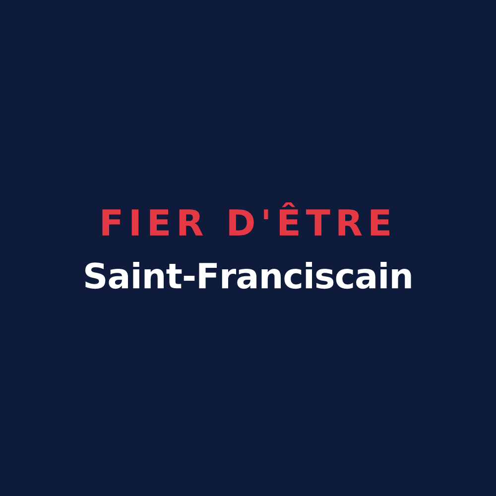 T-shirt « Fier d'être Saint-Franciscain » — design pour Saint-François