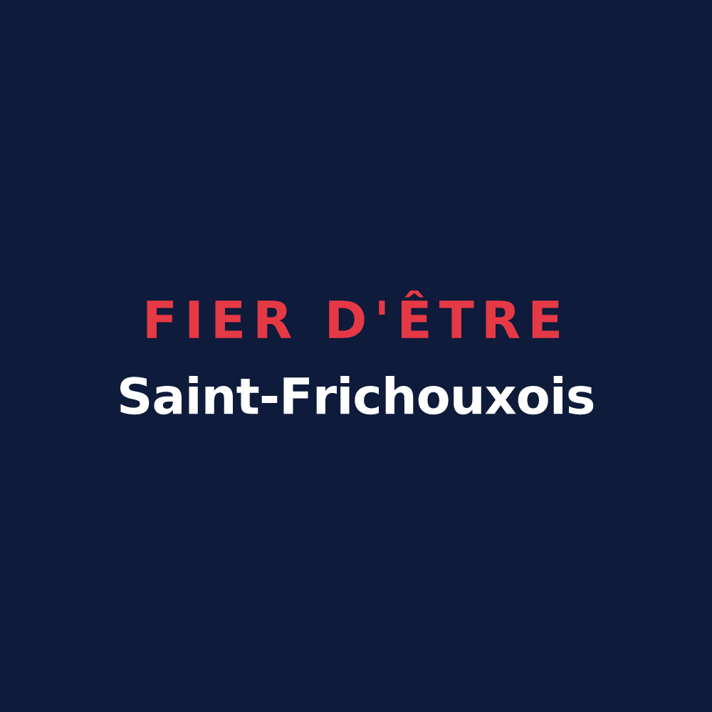 T-shirt « Fier d'être Saint-Frichouxois » — design pour Saint-Frichoux