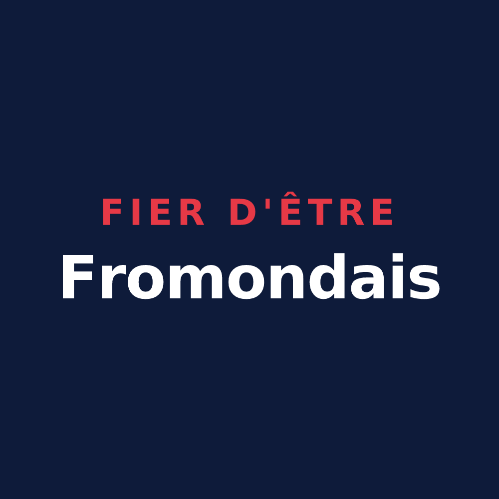 T-shirt « Fier d'être Fromondais » — design pour Saint-Fromond
