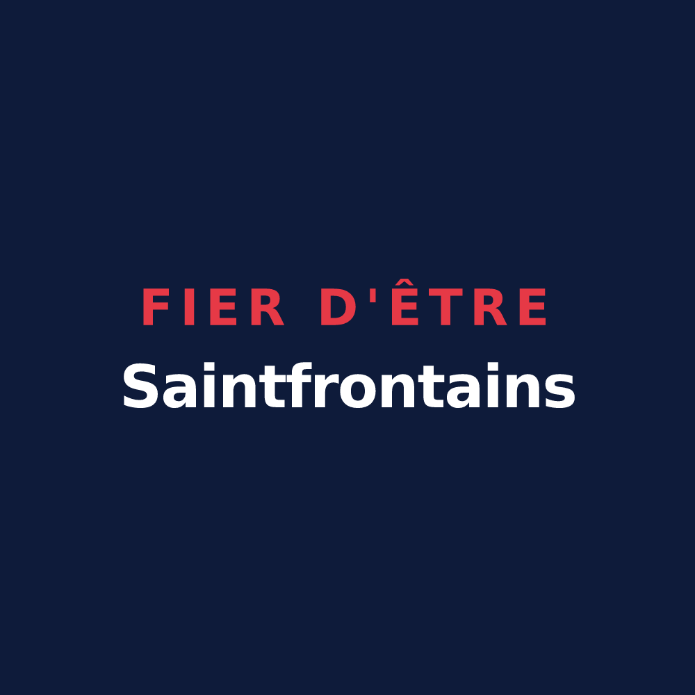 T-shirt « Fier d'être Saintfrontains » — design pour Saint-Front