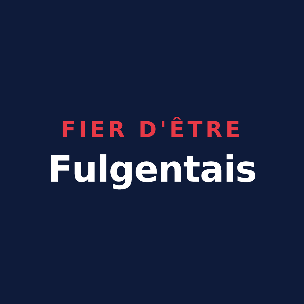 T-shirt « Fier d'être Fulgentais » — design pour Saint-Fulgent
