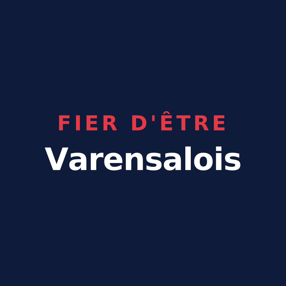T-shirt « Fier d'être Varensalois » — design pour Saint-Geniès-de-Varensal
