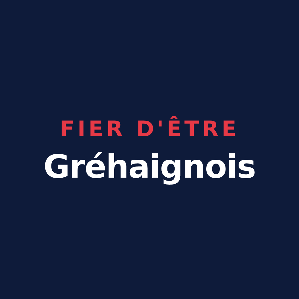T-shirt « Fier d'être Gréhaignois » — design pour Saint-Georges-de-Gréhaigne