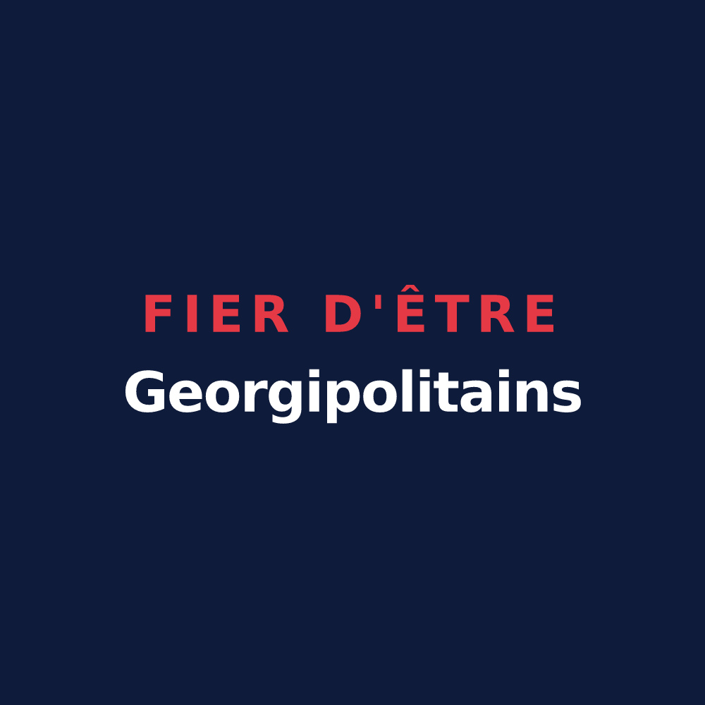 T-shirt « Fier d'être Georgipolitains » — design pour Saint-Georges-du-Bois