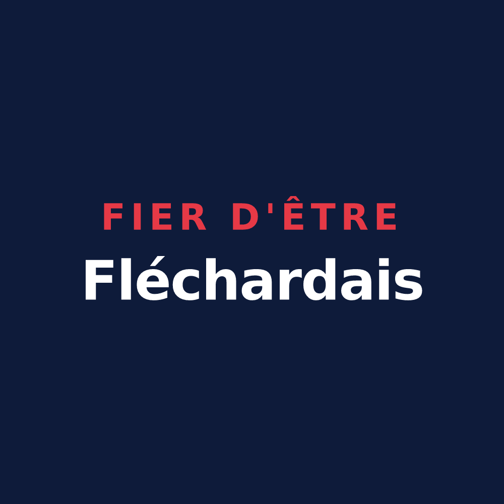 T-shirt « Fier d'être Fléchardais » — design pour Saint-Georges-le-Fléchard