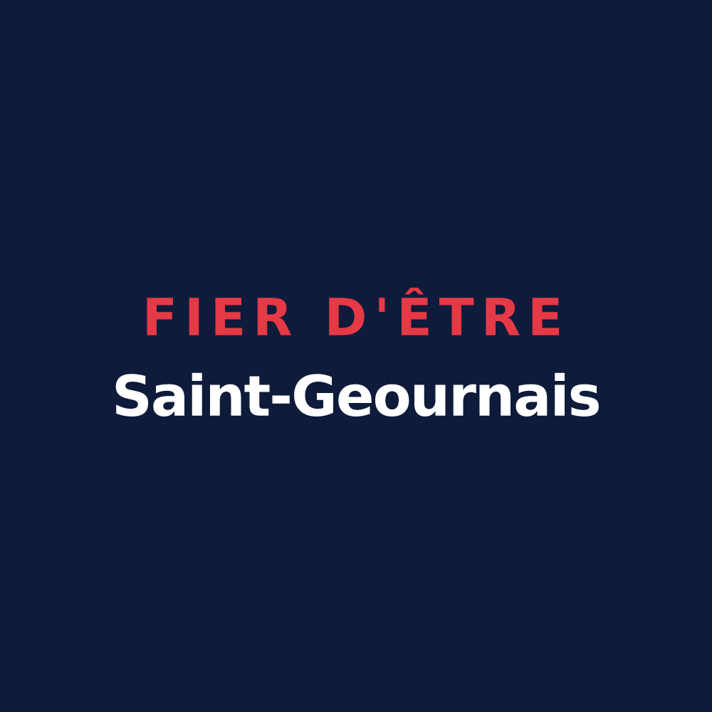 T-shirt « Fier d'être Saint-Geournais » — design pour Saint-Geours-d'Auribat