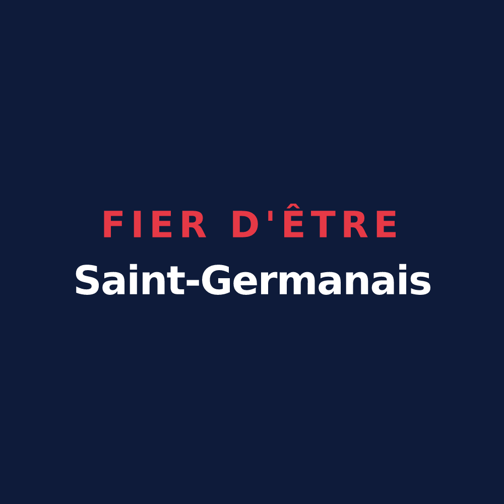 T-shirt « Fier d'être Saint-Germanais » — design pour Saint-Germain-de-Tournebut