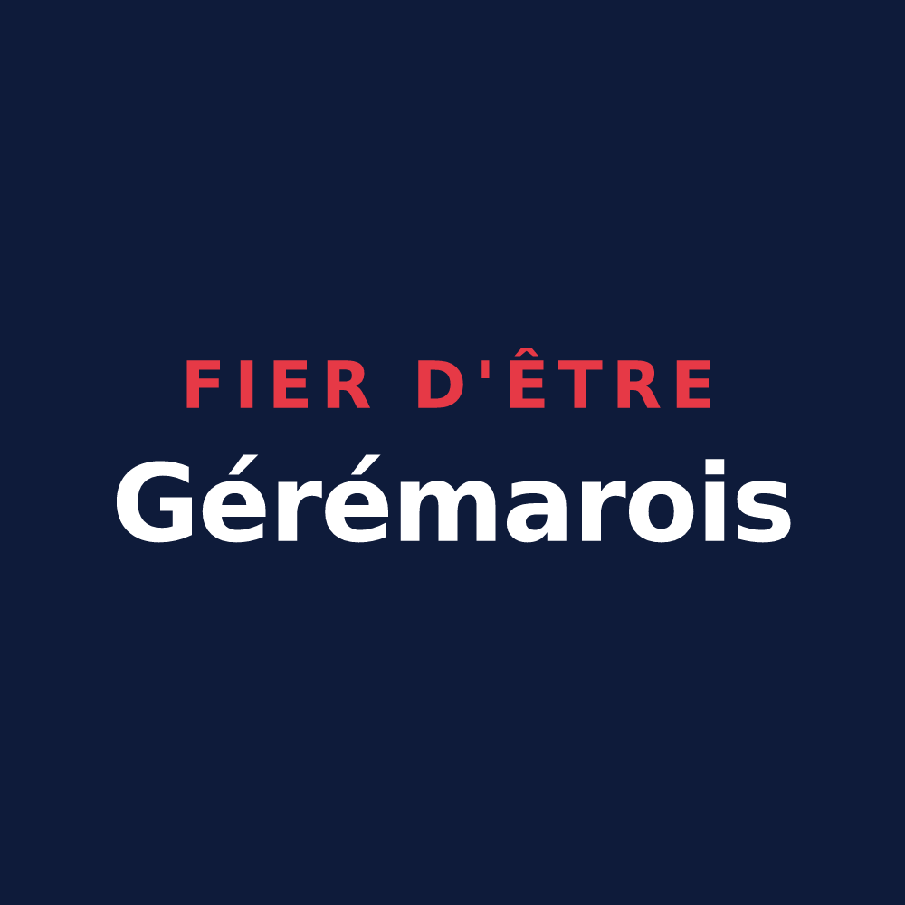 T-shirt « Fier d'être Gérémarois » — design pour Saint-Germer-de-Fly