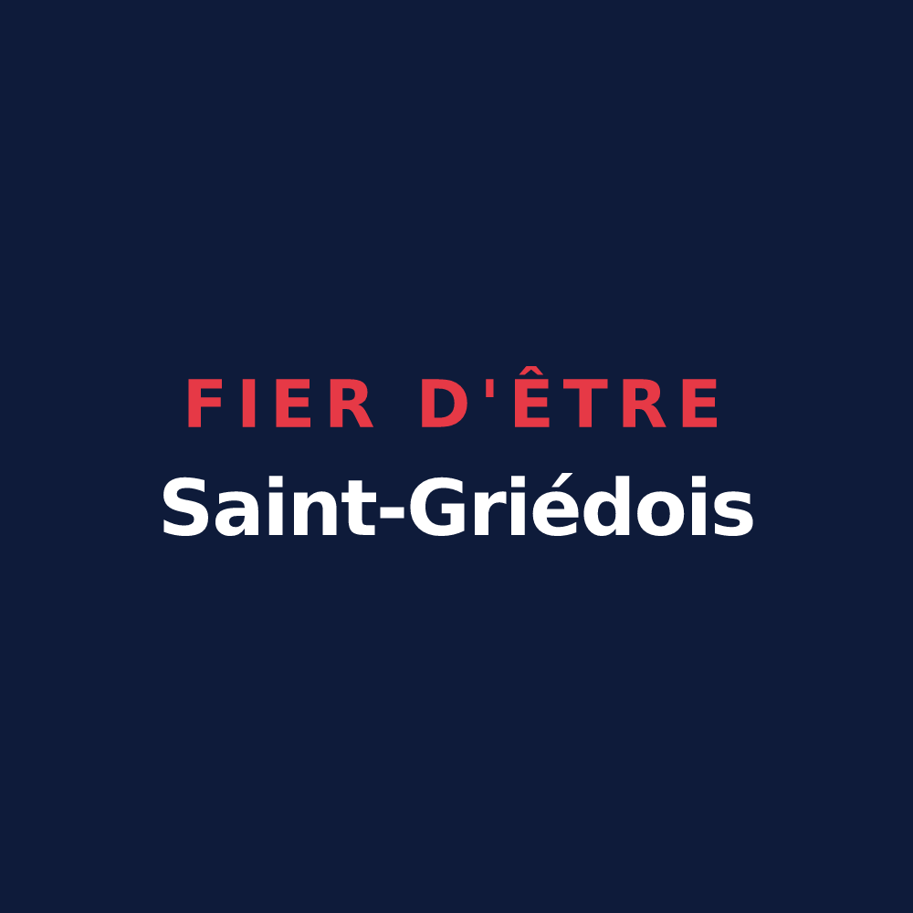 T-shirt « Fier d'être Saint-Griédois » — design pour Saint-Griède