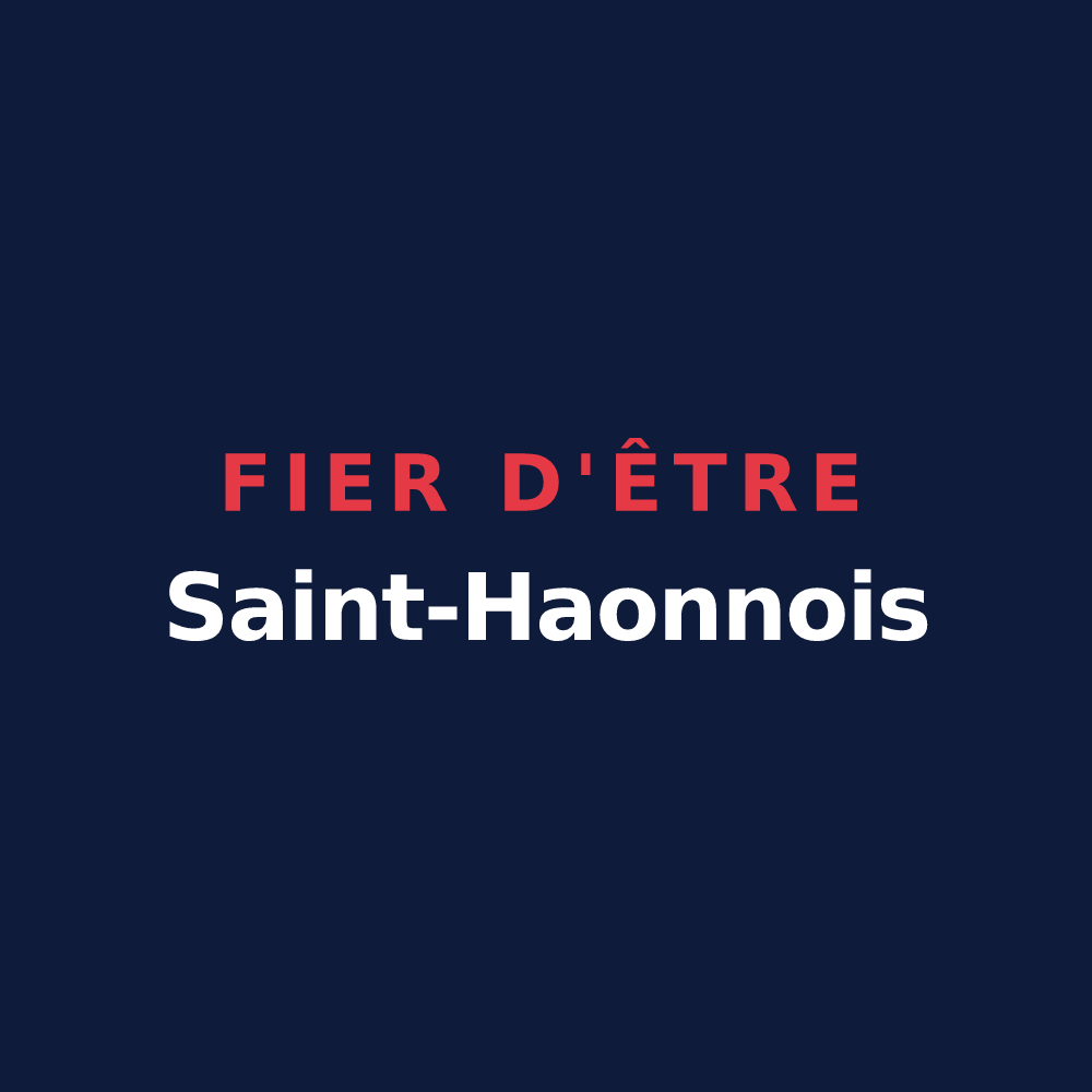 T-shirt « Fier d'être Saint-Haonnois » — design pour Saint-Haon-le-Châtel
