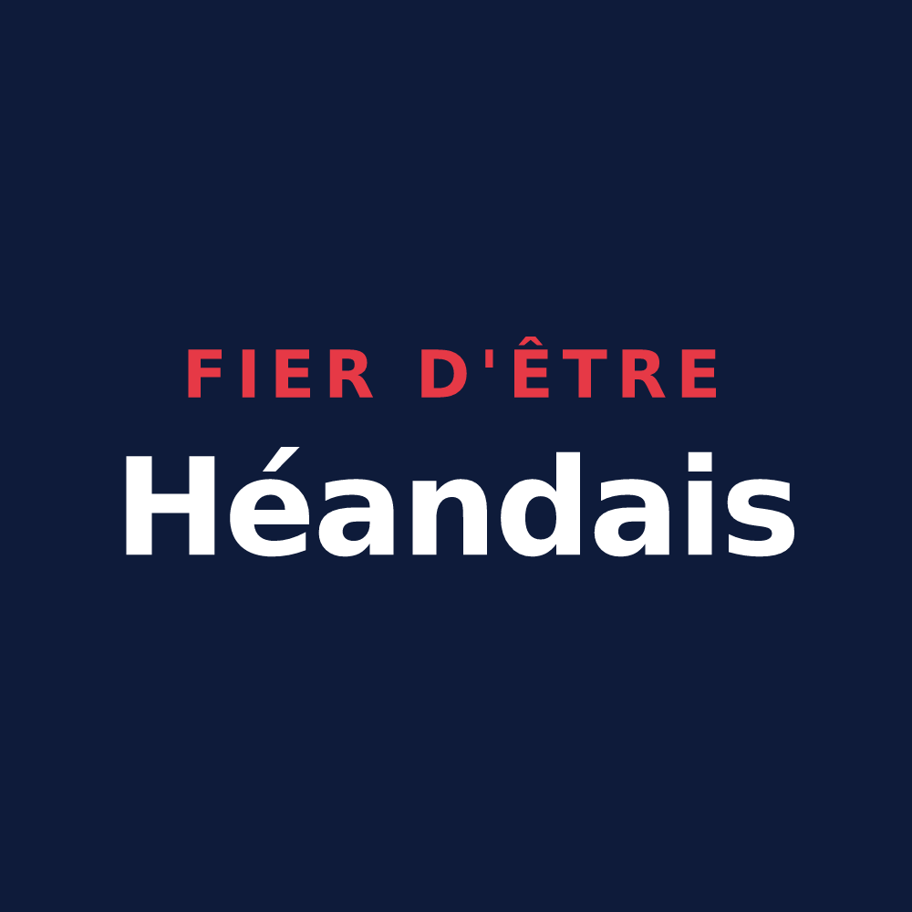 T-shirt « Fier d'être Héandais » — design pour Saint-Héand