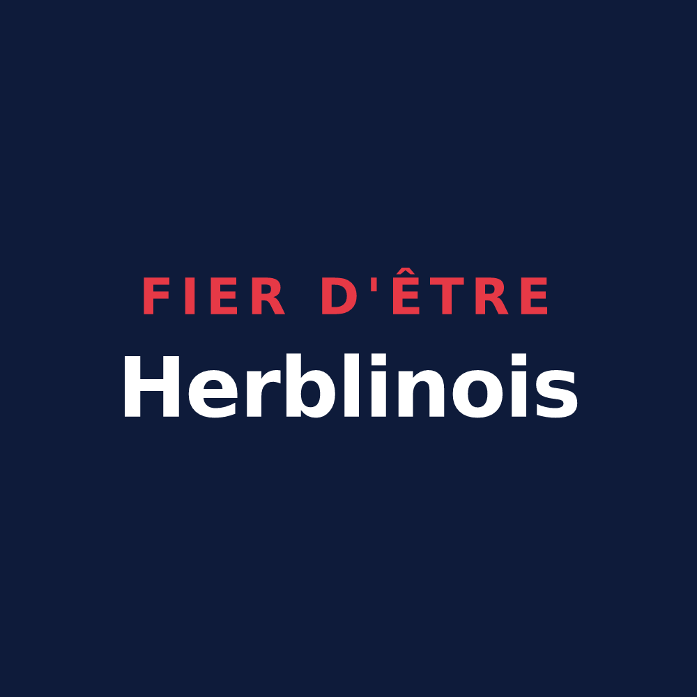 T-shirt « Fier d'être Herblinois » — design pour Saint-Herblain