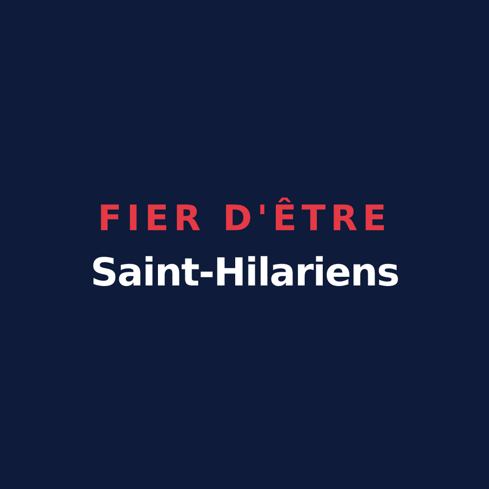 T-shirt « Fier d'être Saint-Hilariens » — design pour Saint-Hilaire-en-Morvan