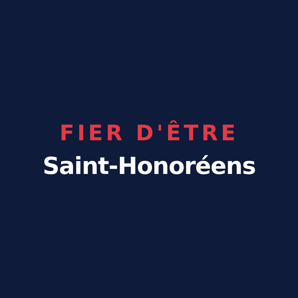T-shirt « Fier d'être Saint-Honoréens » — design pour Saint-Honoré-les-Bains