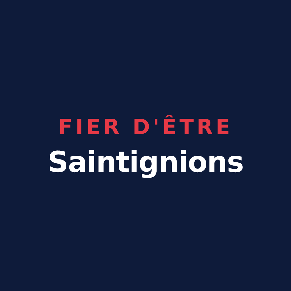 T-shirt « Fier d'être Saintignions » — design pour Saint-Igny-de-Roche