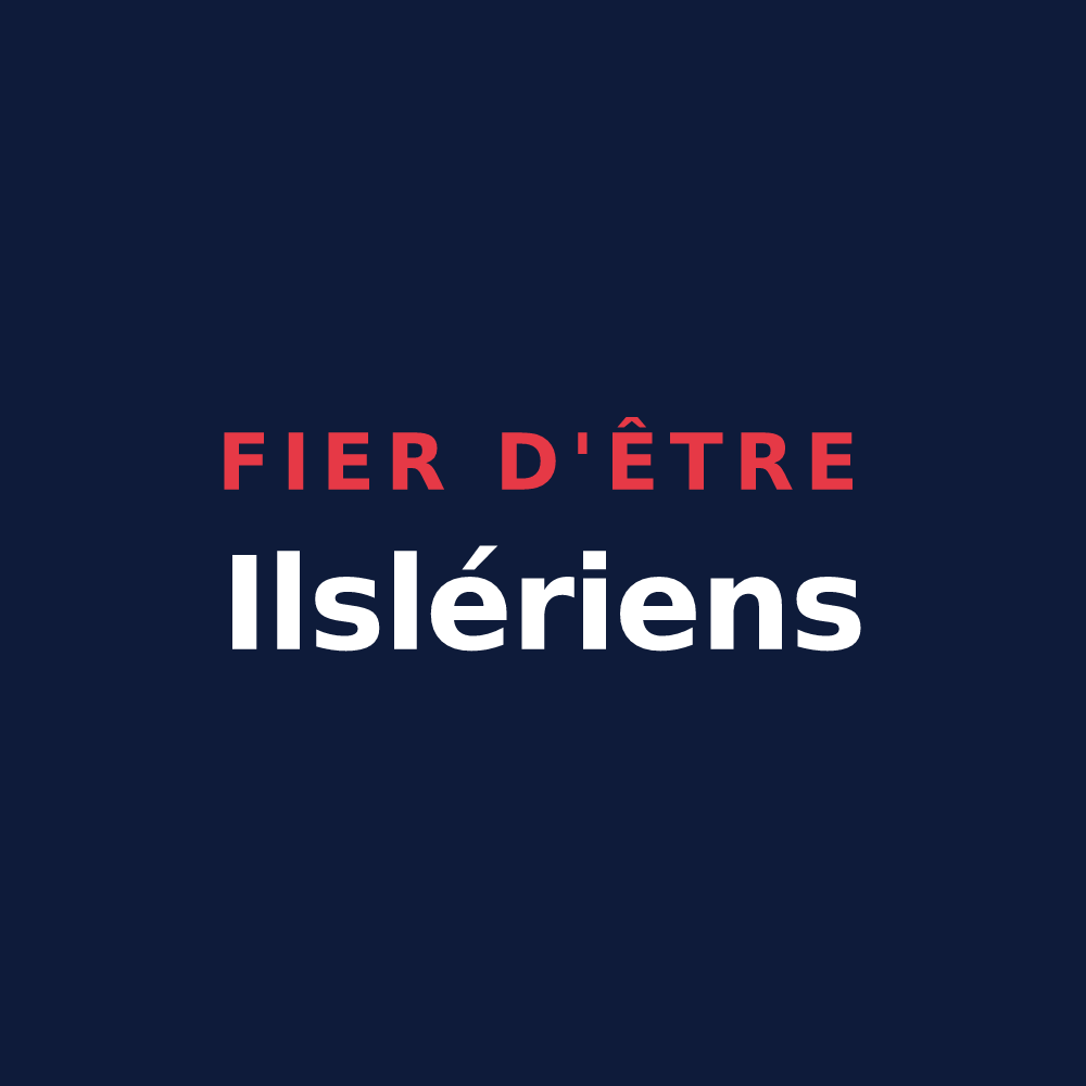 T-shirt « Fier d'être Ilslériens » — design pour Saint-Illiers-le-Bois