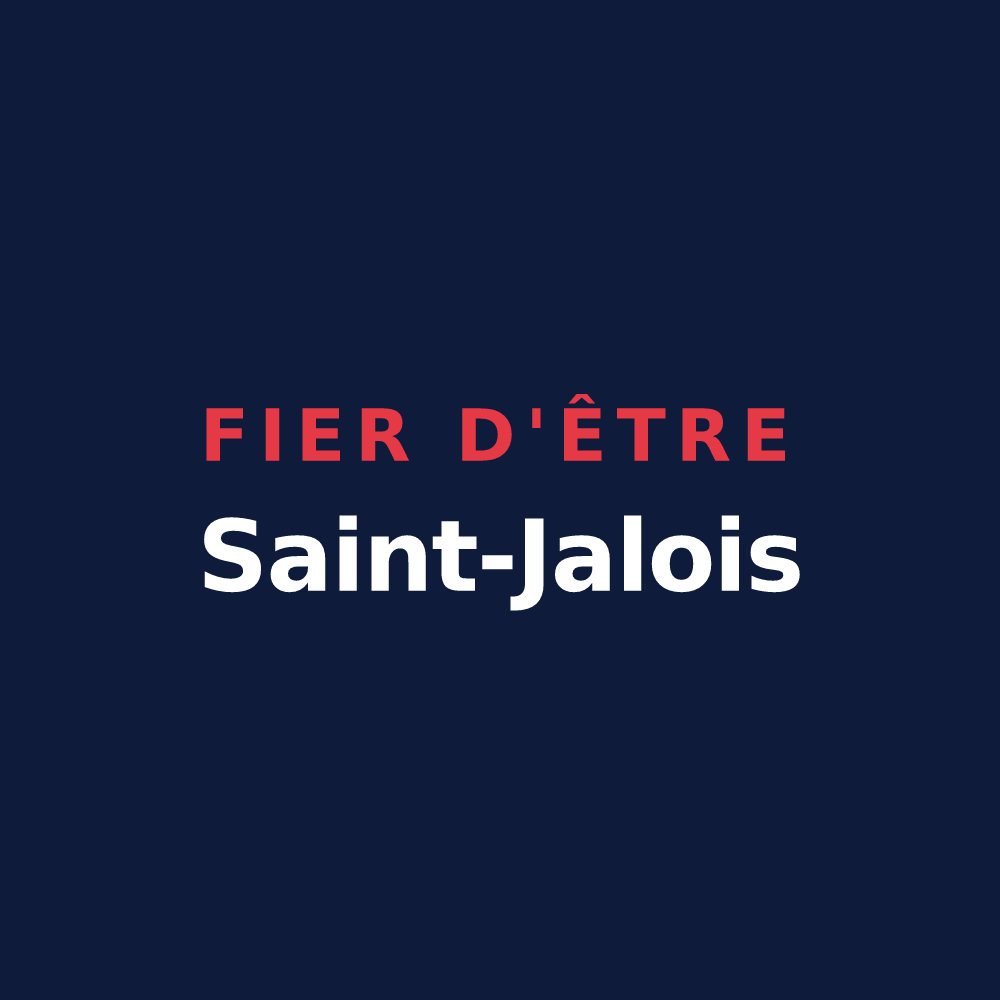 T-shirt « Fier d'être Saint-Jalois » — design pour Saint-Jal