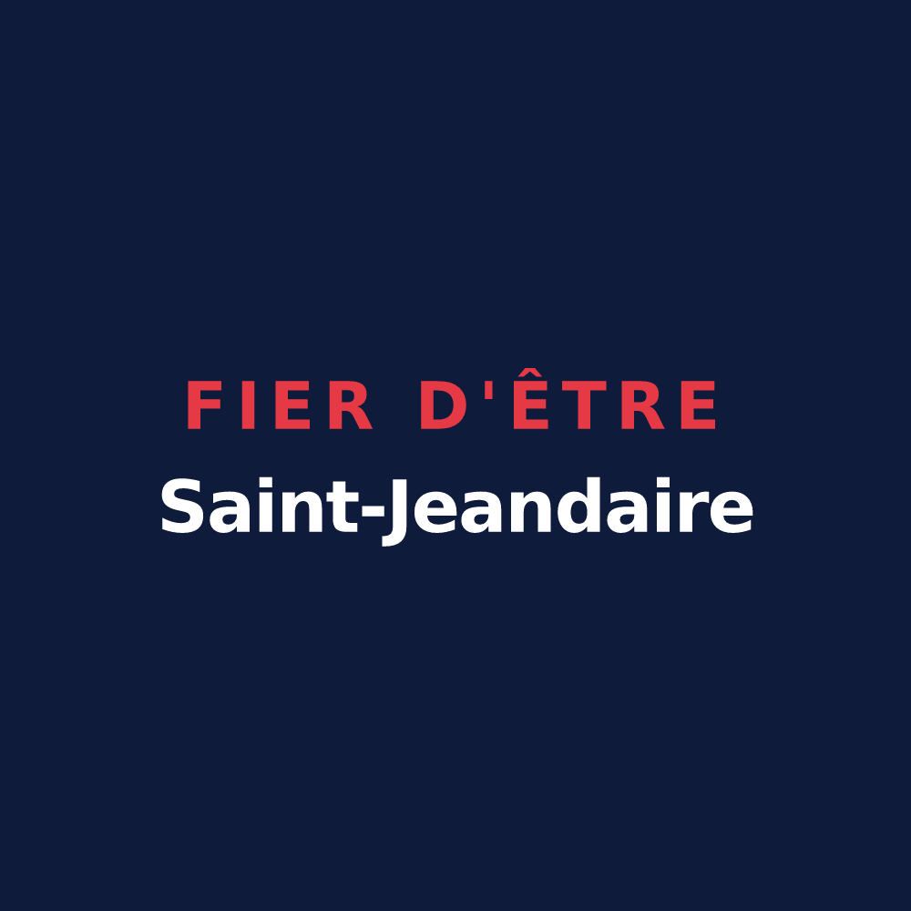 T-shirt « Fier d'être Saint-Jeandaire » — design pour Saint-Jean-Bonnefonds