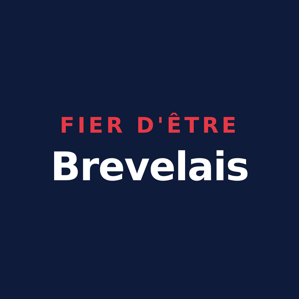 T-shirt « Fier d'être Brevelais » — design pour Saint-Jean-Brévelay
