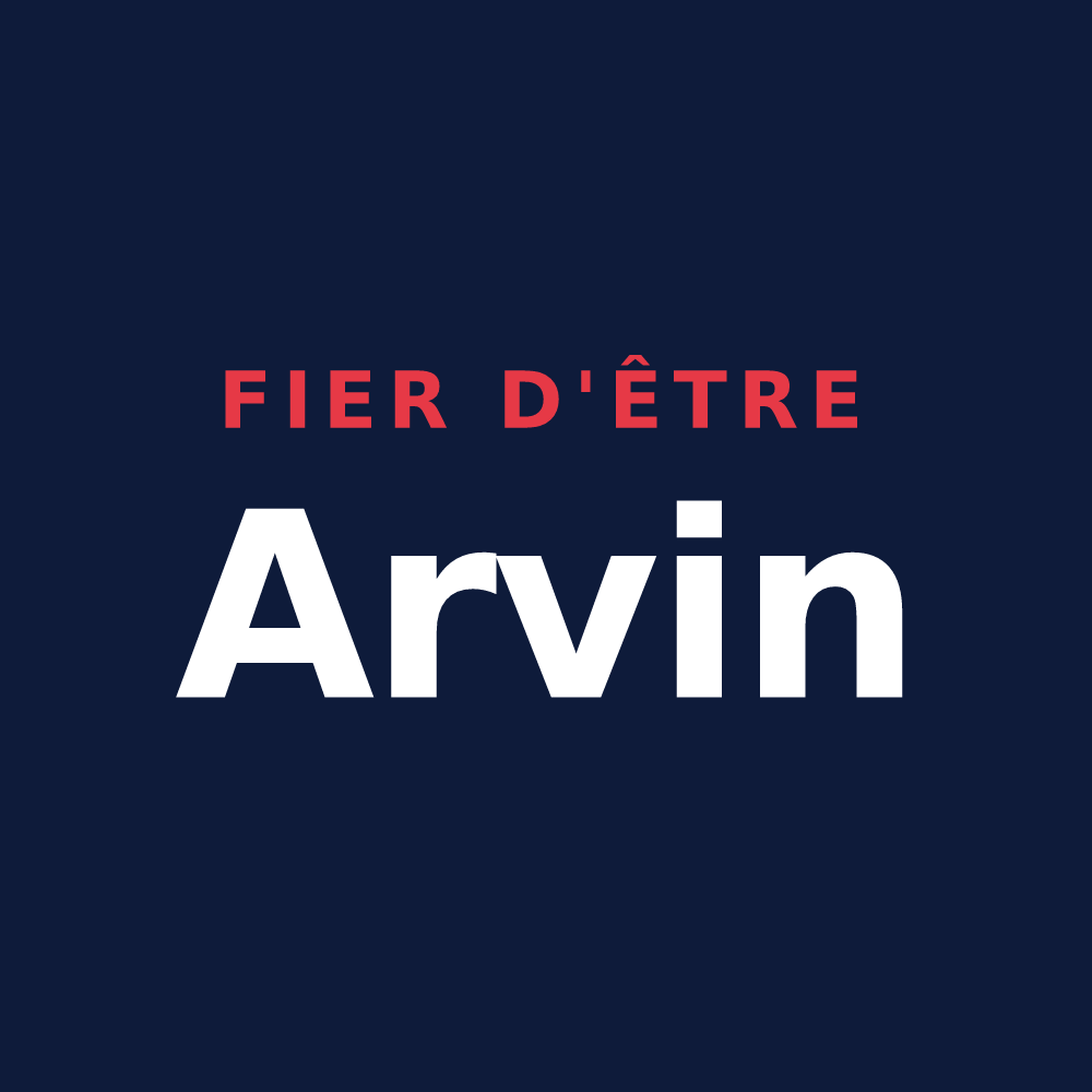 T-shirt « Fier d'être Arvin » — design pour Saint-Jean-d'Arves