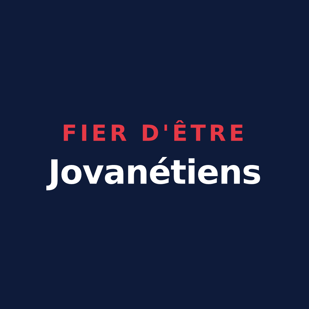T-shirt « Fier d'être Jovanétiens » — design pour Saint-Jean-d'Aulps