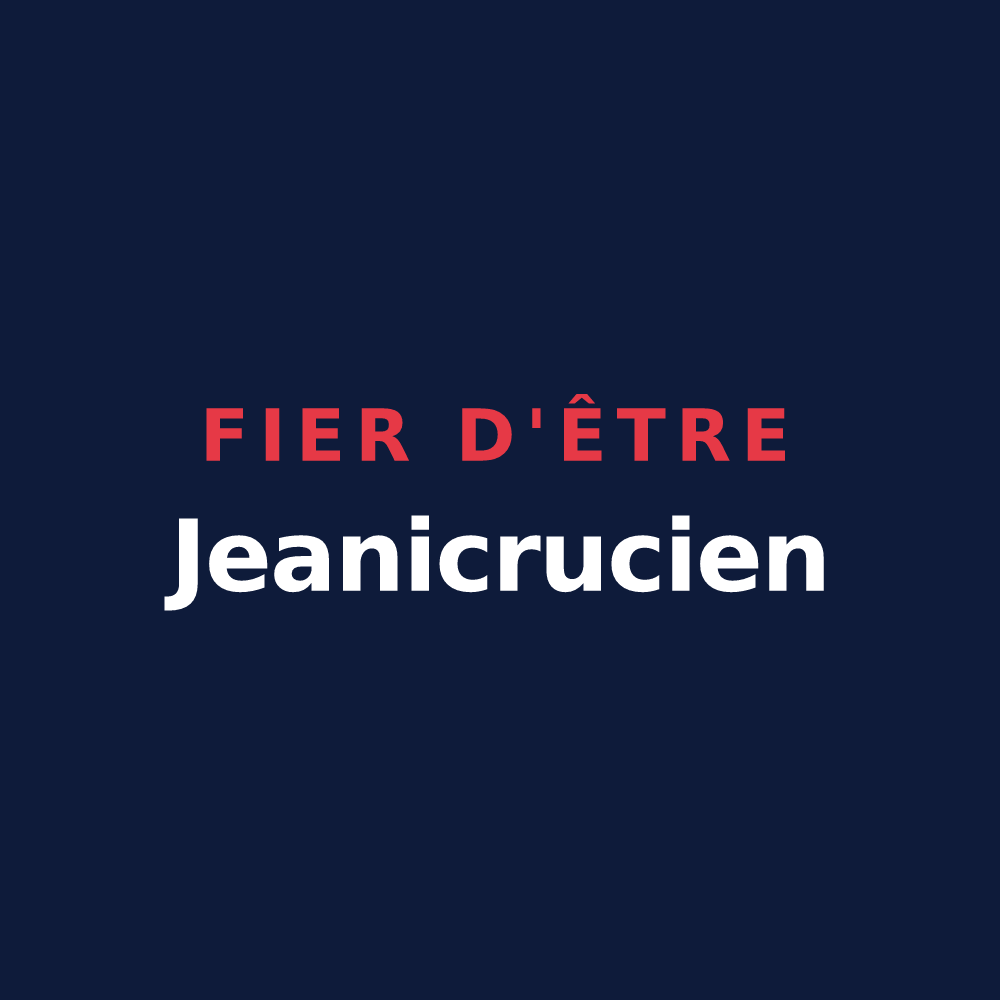 T-shirt « Fier d'être Jeanicrucien » — design pour Saint-Jean-de-la-Croix
