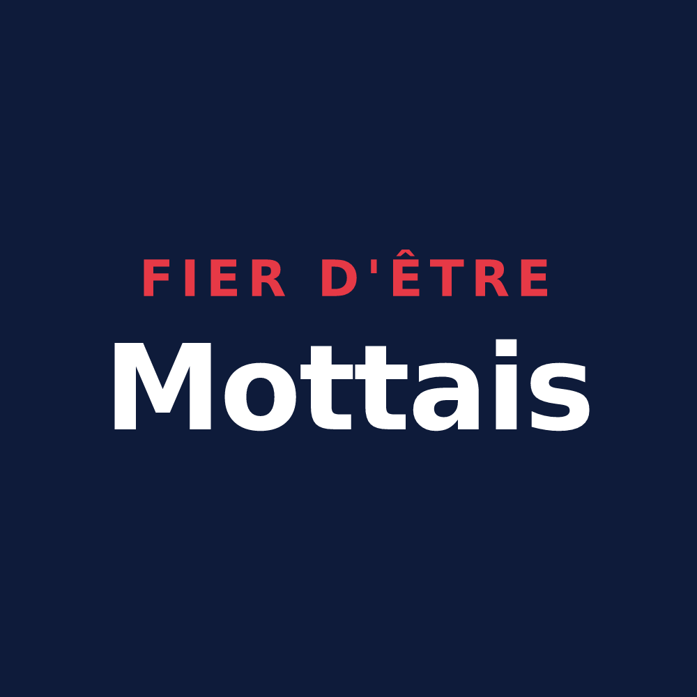 T-shirt « Fier d'être Mottais » — design pour Saint-Jean-de-la-Motte