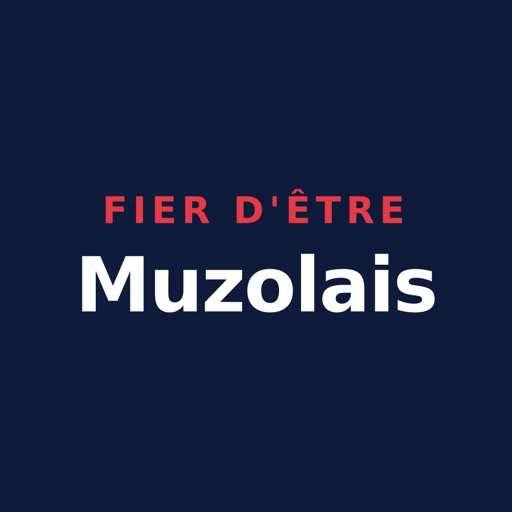 T-shirt « Fier d'être Muzolais » — design pour Saint-Jean-de-Muzols