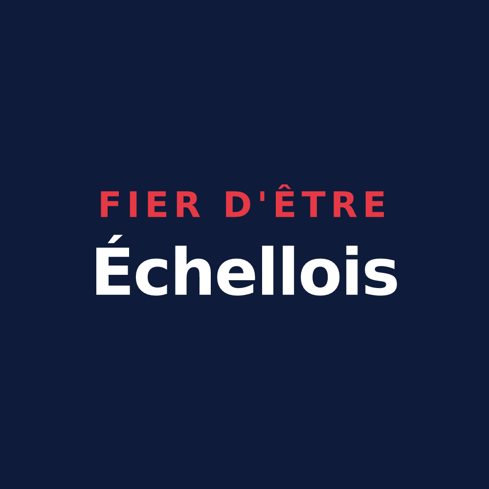 T-shirt « Fier d'être Échellois » — design pour Saint-Jean-des-Échelles
