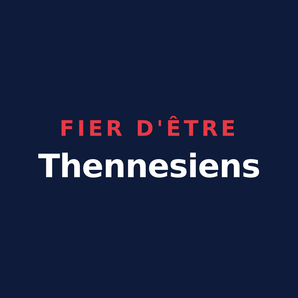 T-shirt « Fier d'être Thennesiens » — design pour Saint-Jean-du-Thenney