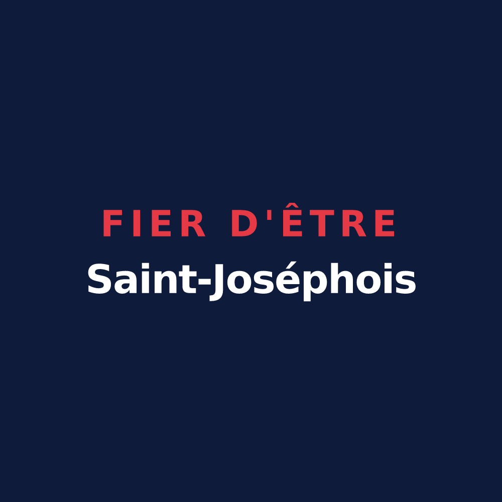 T-shirt « Fier d'être Saint-Joséphois » — design pour Saint-Joseph