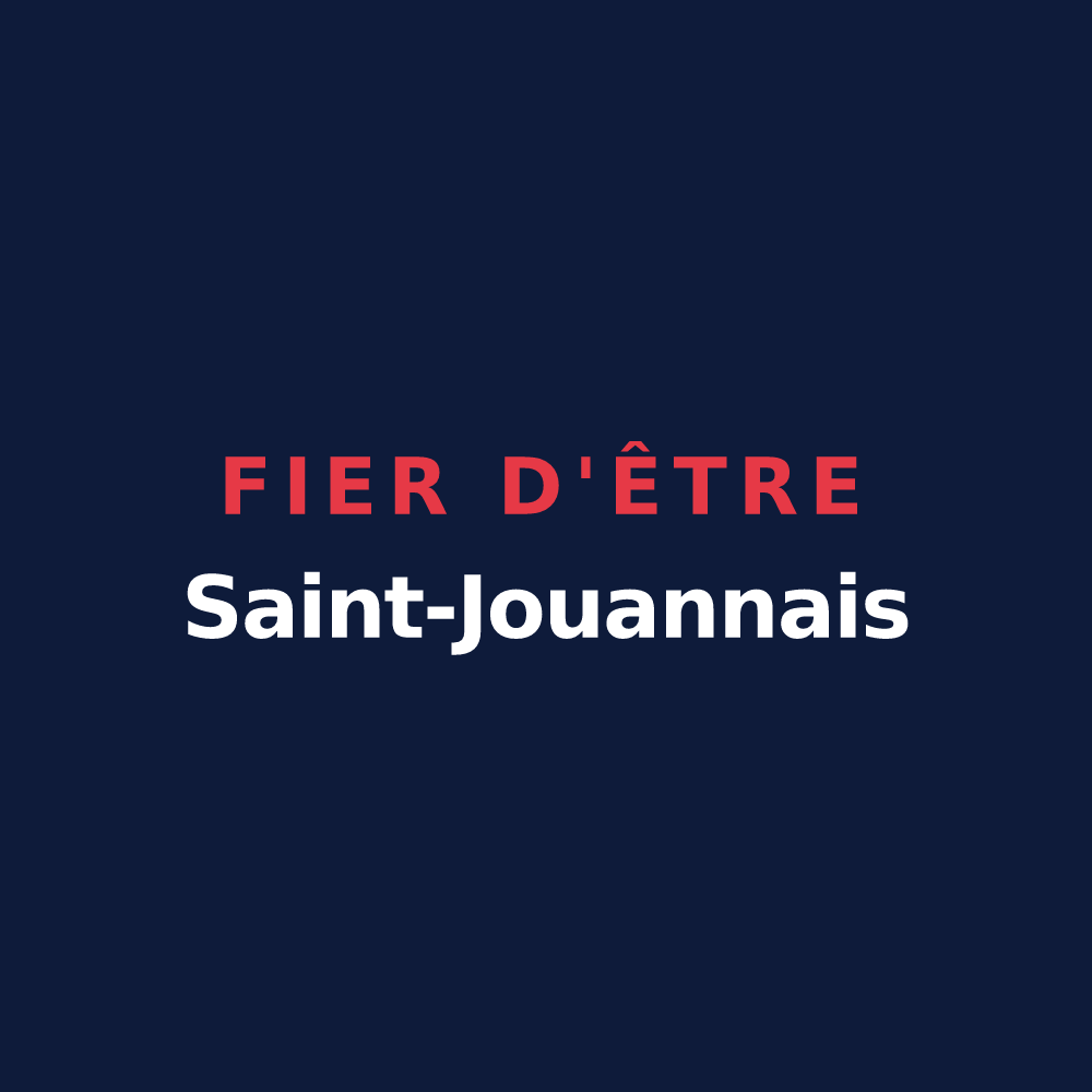 T-shirt « Fier d'être Saint-Jouannais » — design pour Saint-Jouan-de-l'Isle