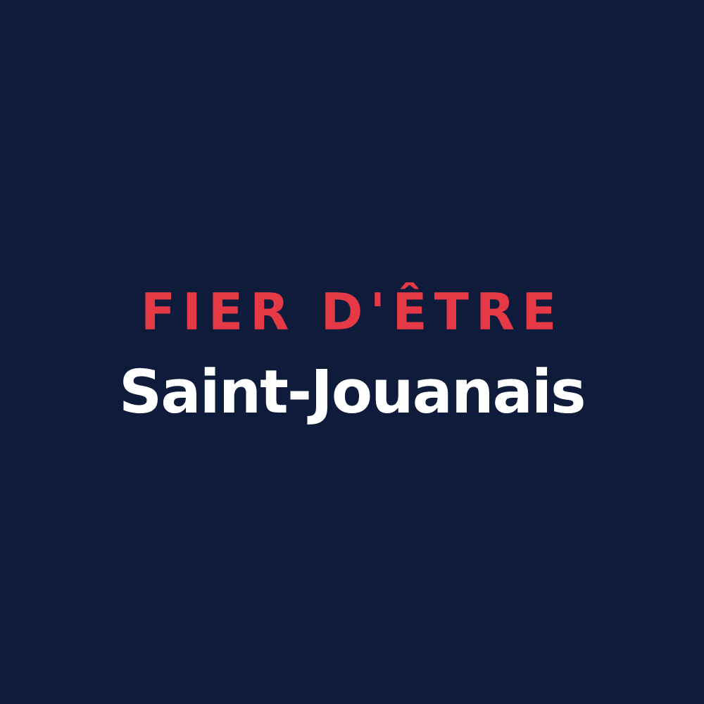 T-shirt « Fier d'être Saint-Jouanais » — design pour Saint-Jouin